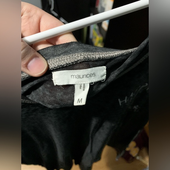 Maurices short sleeve black t-shirt, size medium - Picture 4 of 4